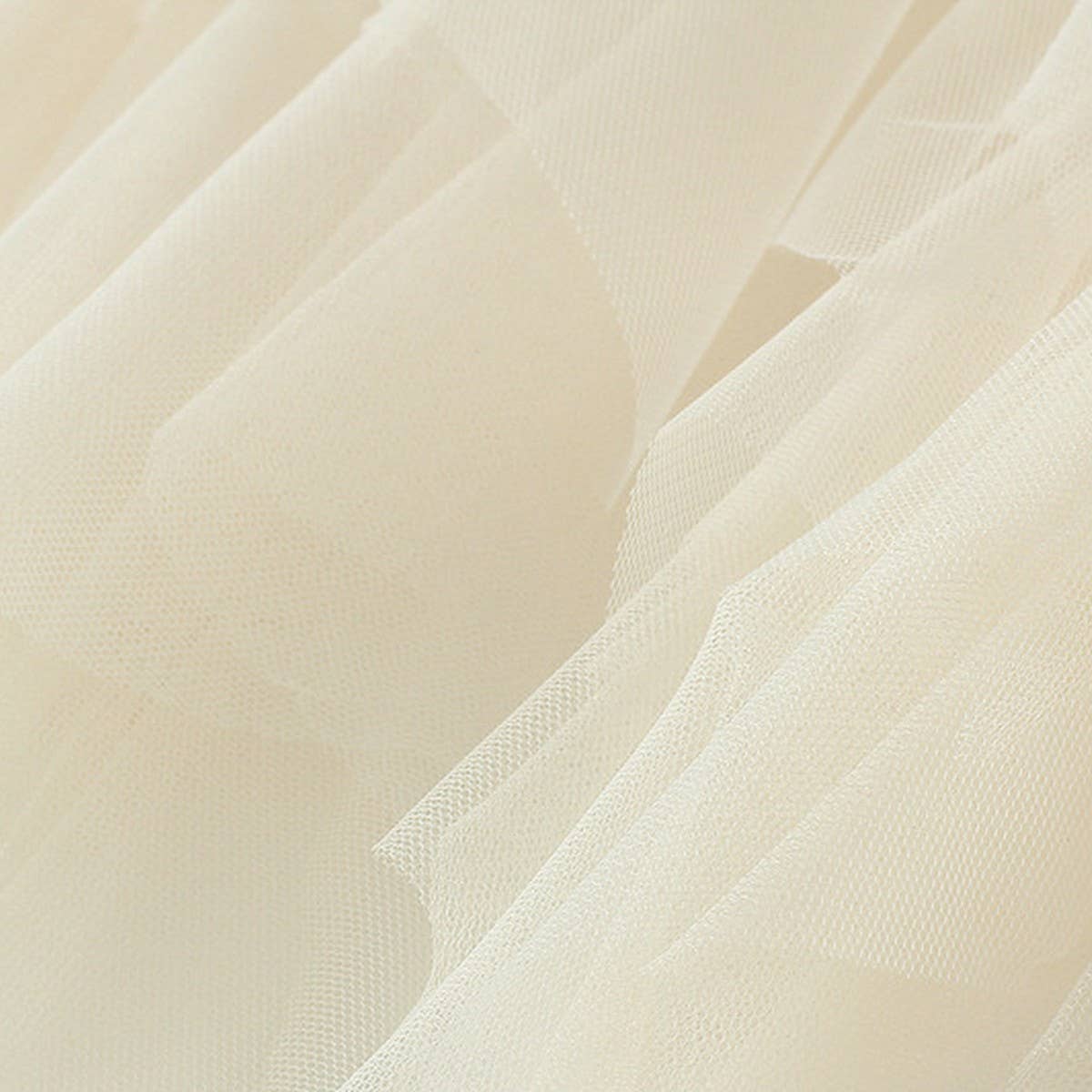 10 COLORS ELASTIC WAIST TIERED TULLE MESH SKIRT_CWBLS0396