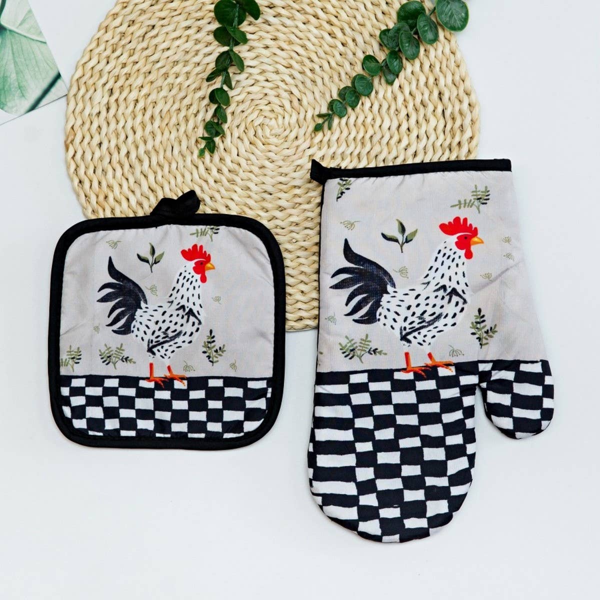 CHRISTMAS SERIES BAKING ANTI-SCALDING GLOVES