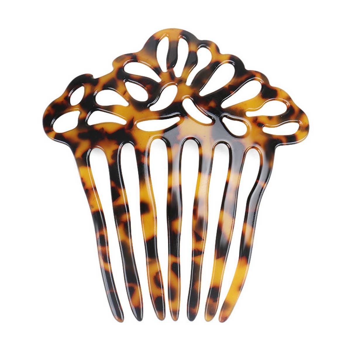 HOLLOW ACETATE COMB HAIR ACCESSORIES