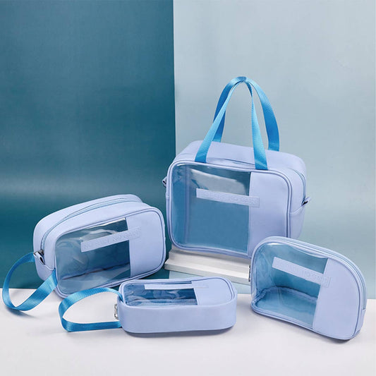PORTABLE SHELL STORAGE BAG SET MAKEUP BAG_CWAB1456