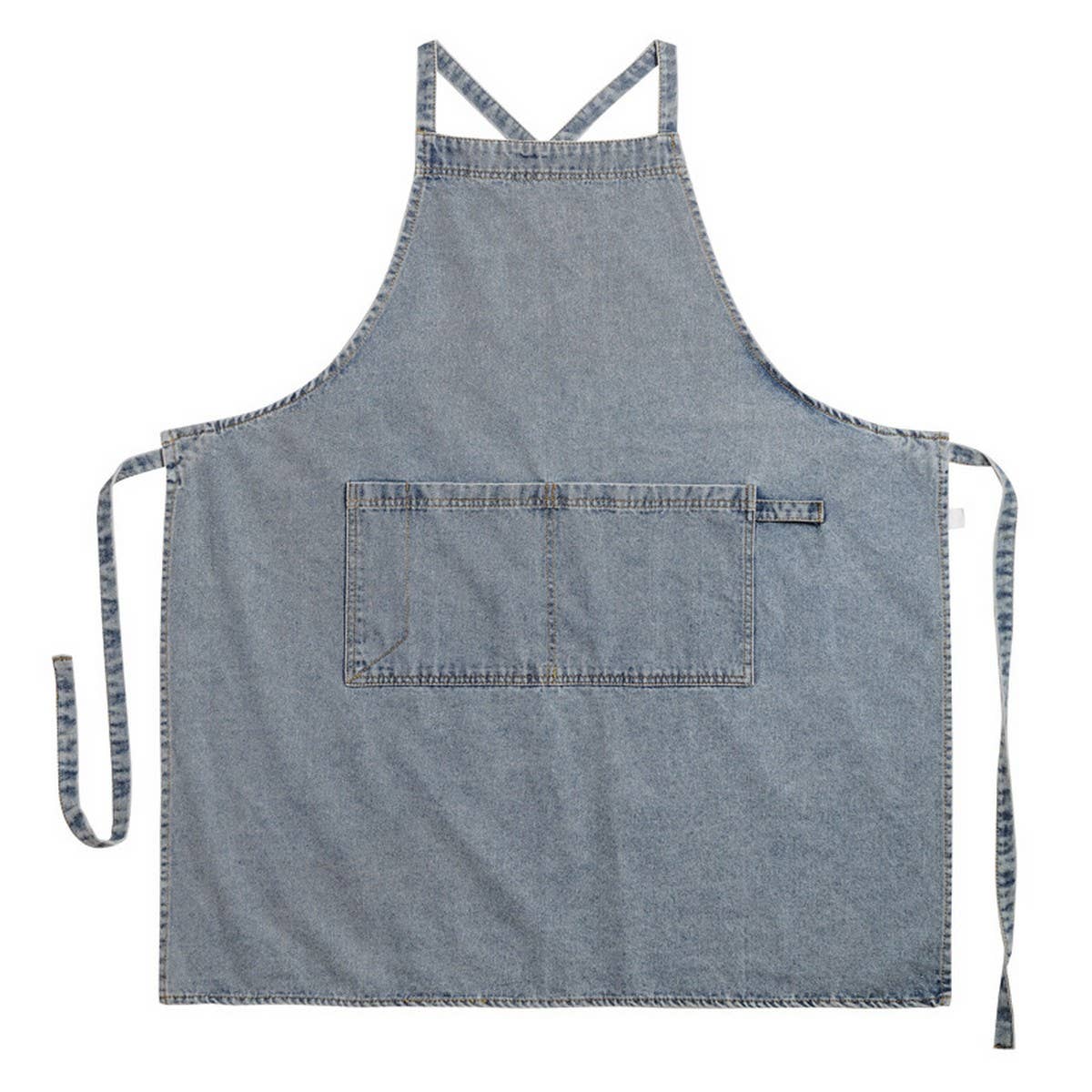 Cotton canvas denim Aprons with pockets vintage
