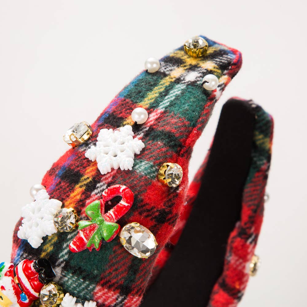 CHRISTMAS HEADBAND CLASSIC MESH FABRIC