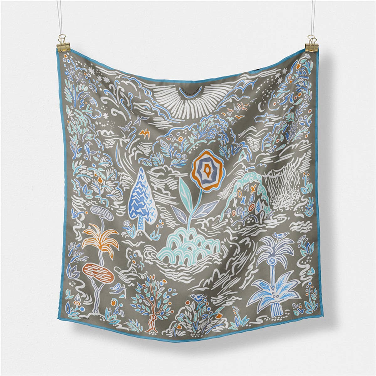 Sweet Satin 53cm Square Scarf for Women