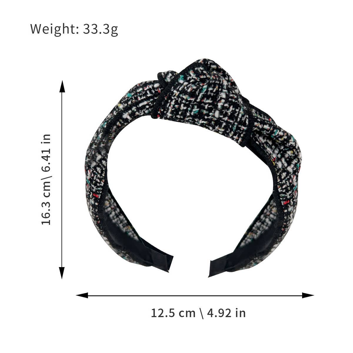 TEMPERAMENT CHANEL STYLE FASHION HEADBAND