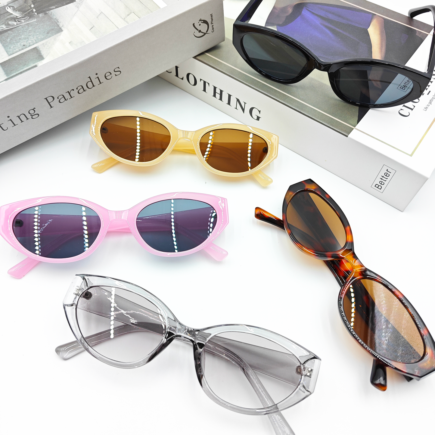 OVAL FRAME FASHION GLASSES_CWASG0114