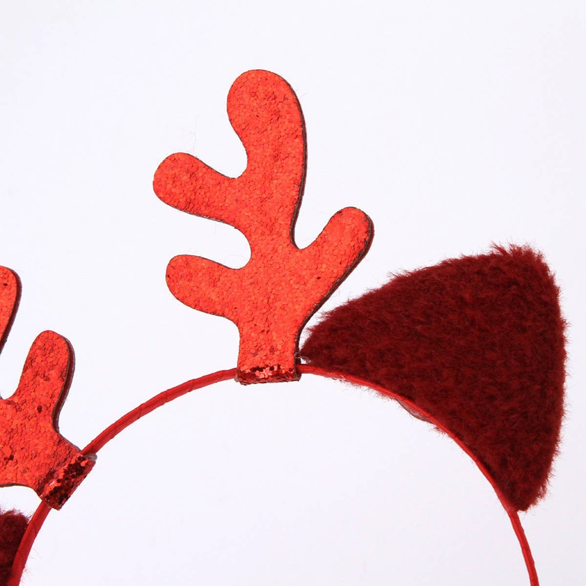 CHRISTMAS DEER ANTLER HEADBAND CAT EARS HEADBAND