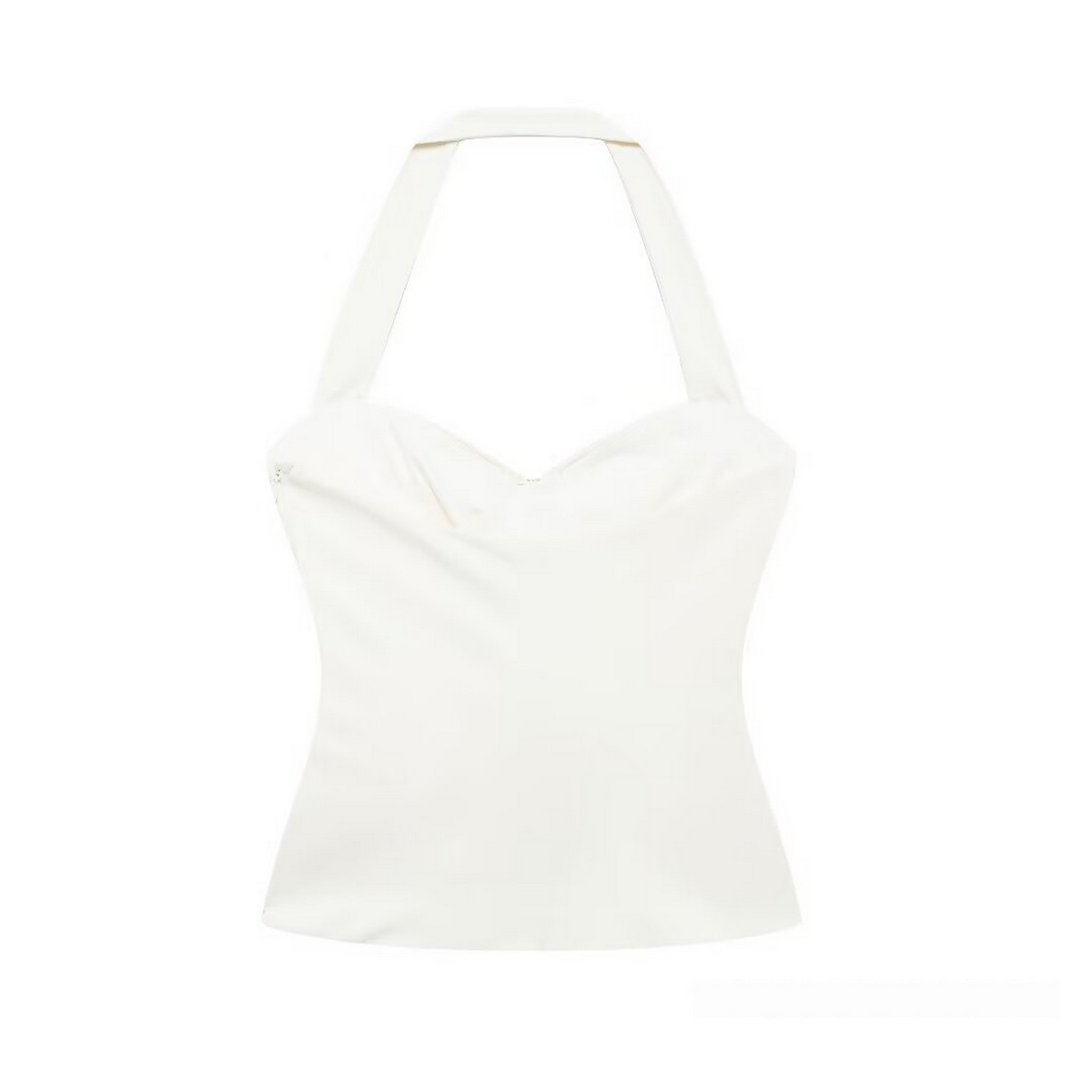 Halter Neck Top ? Shell Accent French Design