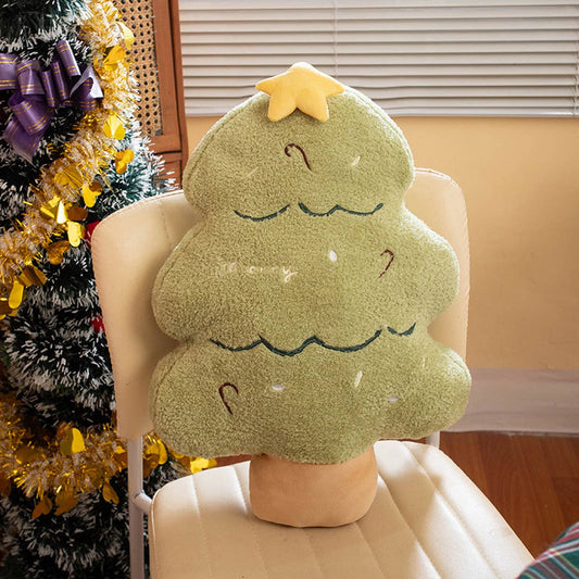 CARTOON CHRISTMAS TREE DOLL PILLOW_CWMM1447