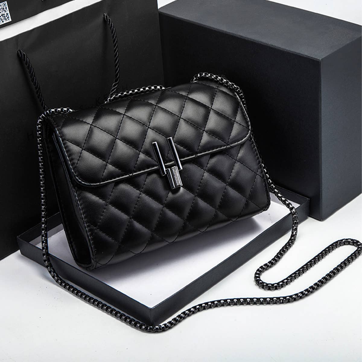 CLASSIC LINGGE CHAIN BAG SHOULDER CROSSBODY BAG_CUAB0162