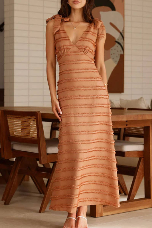 CWDHL0934_SUMMER NEW SEXY DEEP V STRAPPY BACKLESS DRESS