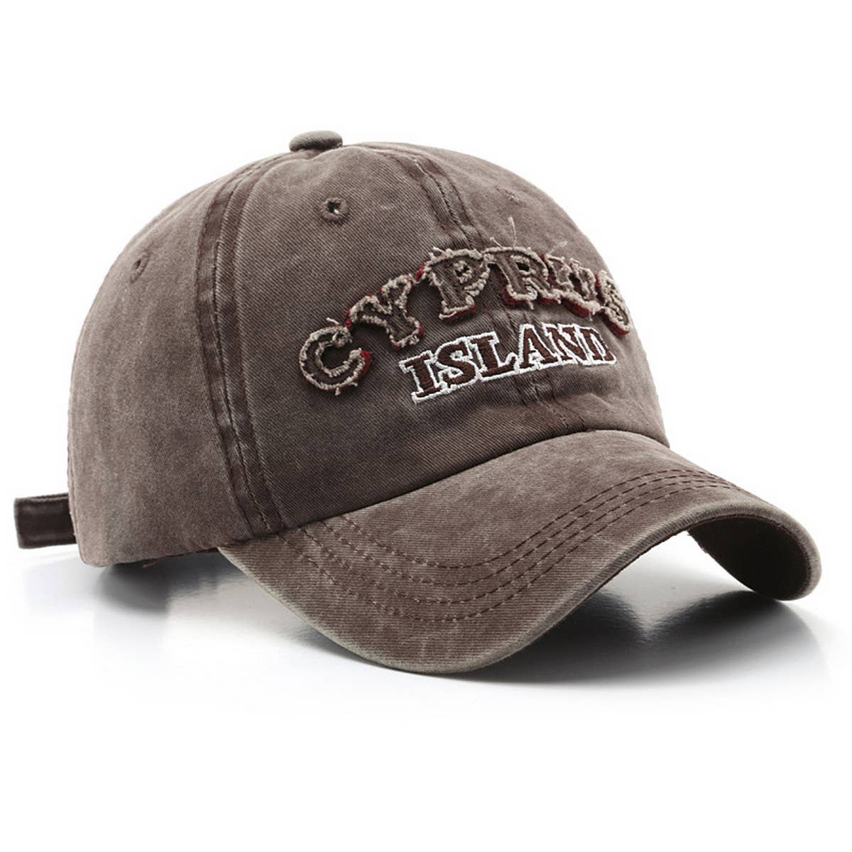 CWAH3226_LEISURE CURVED EAVE EMBROIDERED BASEBALL CAP