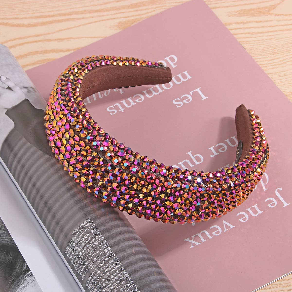 FULL RHINESTONE WIDE-BRIMMED FASHION HEADBAND_CWAHA0498