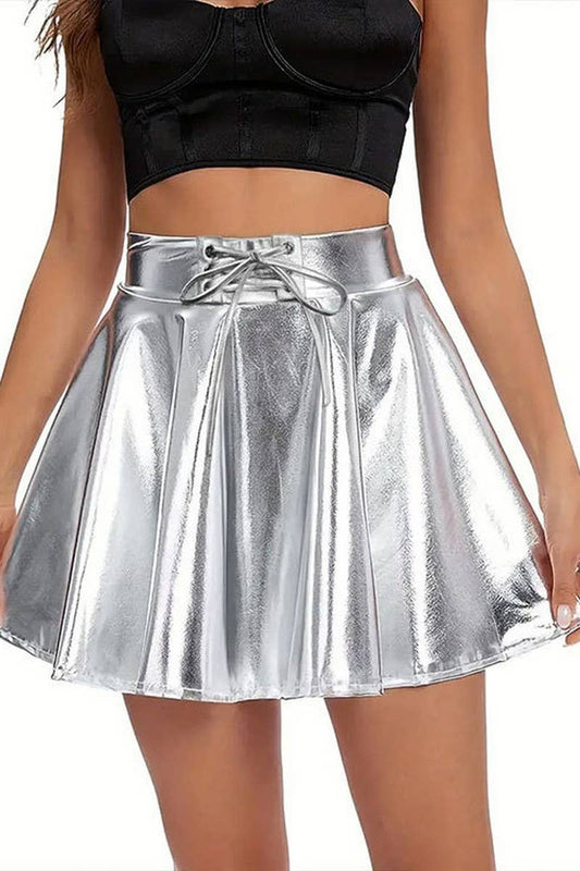 CWBSS0436_SUMMER SEXY ELASTIC BAND A-LINE SKIRT