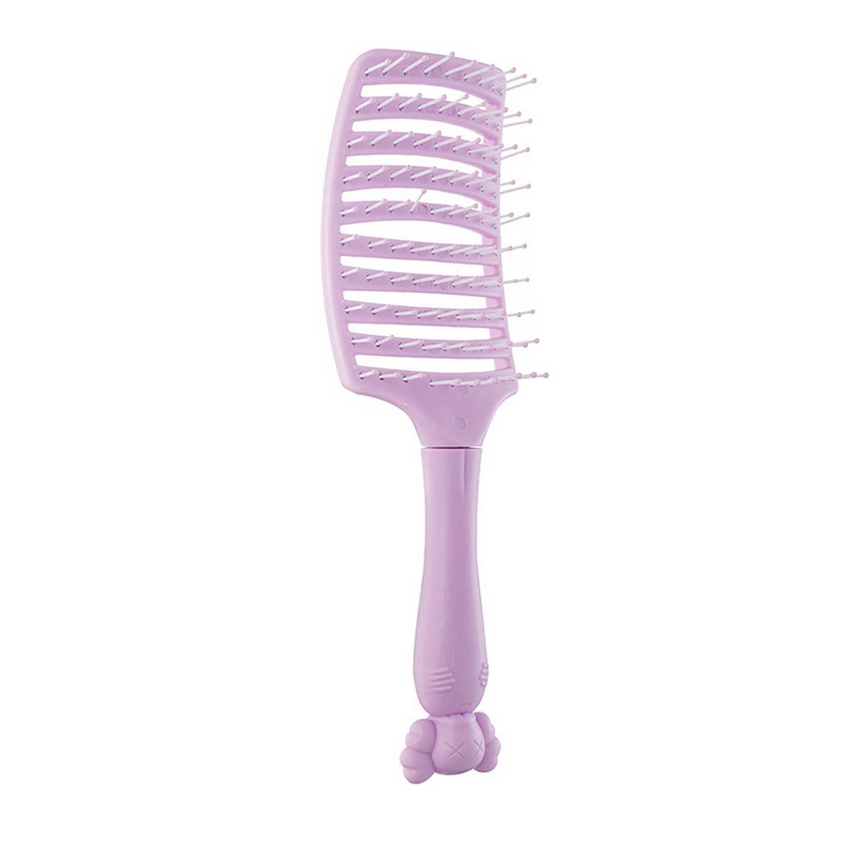 WOMEN WIDE-TOOTHED HAIR COMB WITH FLUFFY STYLING