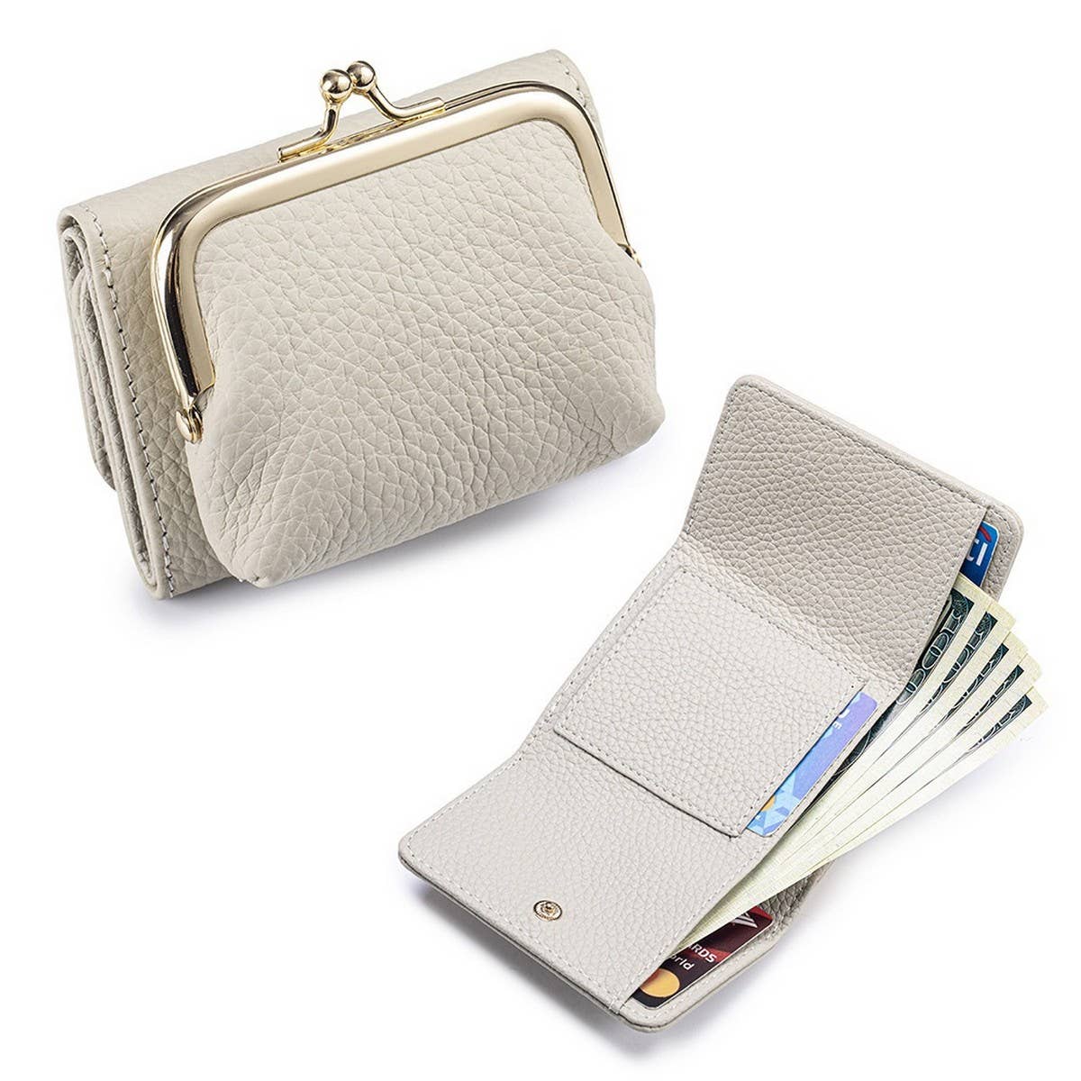 Mini Leather Tri-Fold Purse ? Large Capacity_CUAB00379