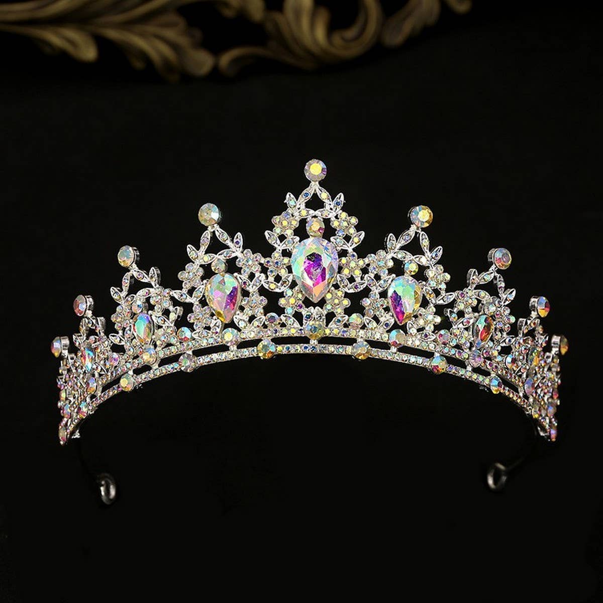 WEDDING CRYSTAL TIARAS  PERFORMANCE HEADDRESS