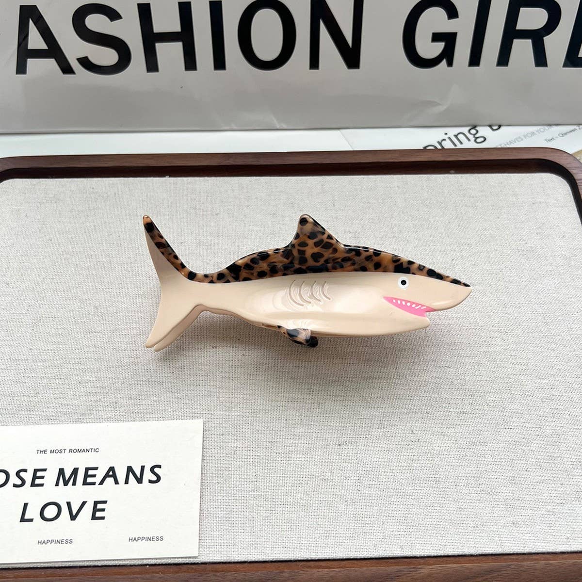 Ocean Claw Clip ??Shell, Shark, Turtle & Penguin_CWAHA5706