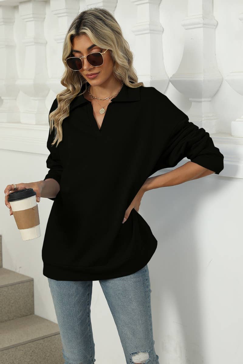 CWOHOL1027_WINTER CASUAL LAPEL LONG SLEEVE HOODIE TOP
