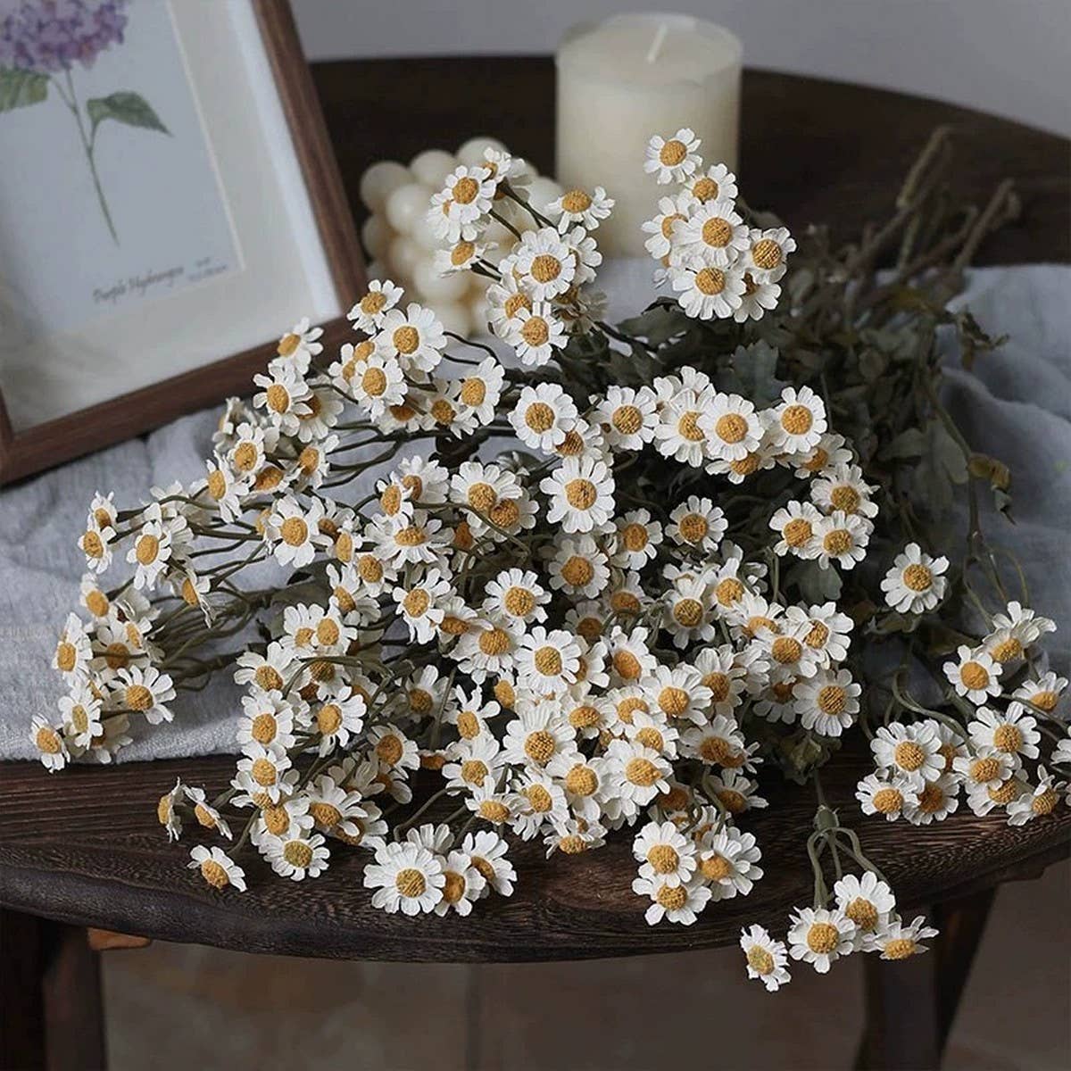 Autumn Long Stem Daisy Artificial Flower Bouquet_CWMM6510