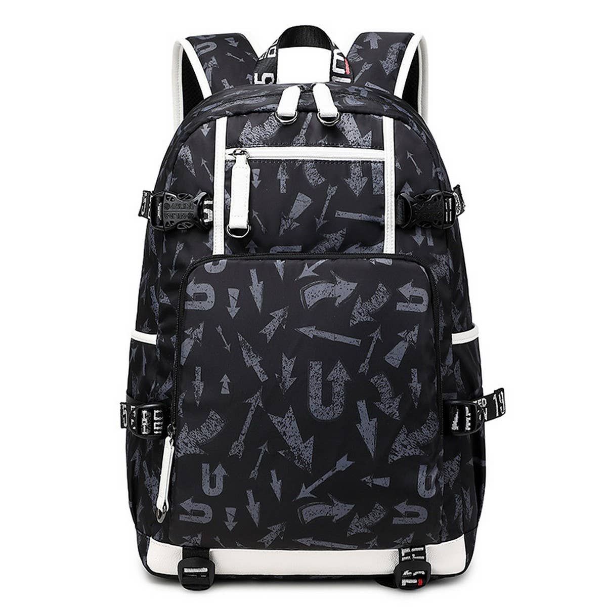 Backpacks for School ??Large & Stylish Heat Print_CWAB5387