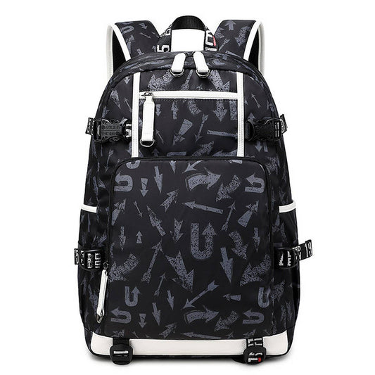 Backpacks for School ??Large & Stylish Heat Print_CWAB5387