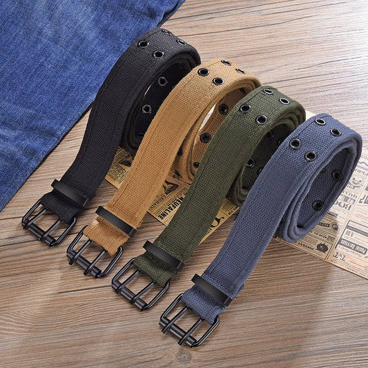 TRENDY AND STYLISH CANVAS BELT_CWABE0600