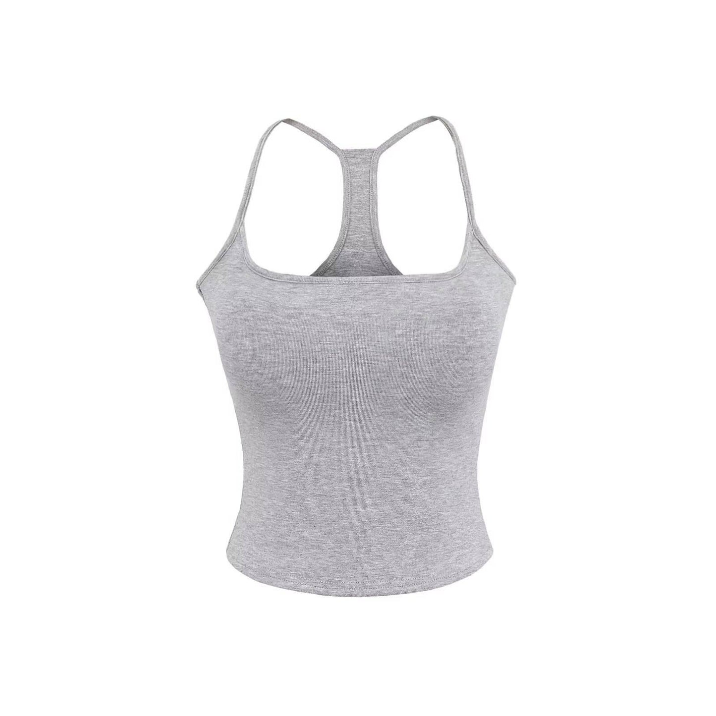 With chest pad one -piece - fitting I-line vest