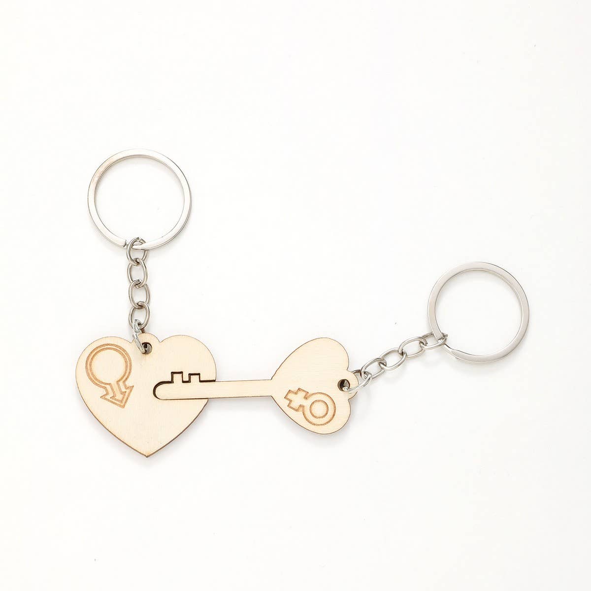 CREATIVE PENDANT WOODEN KEYCHAIN