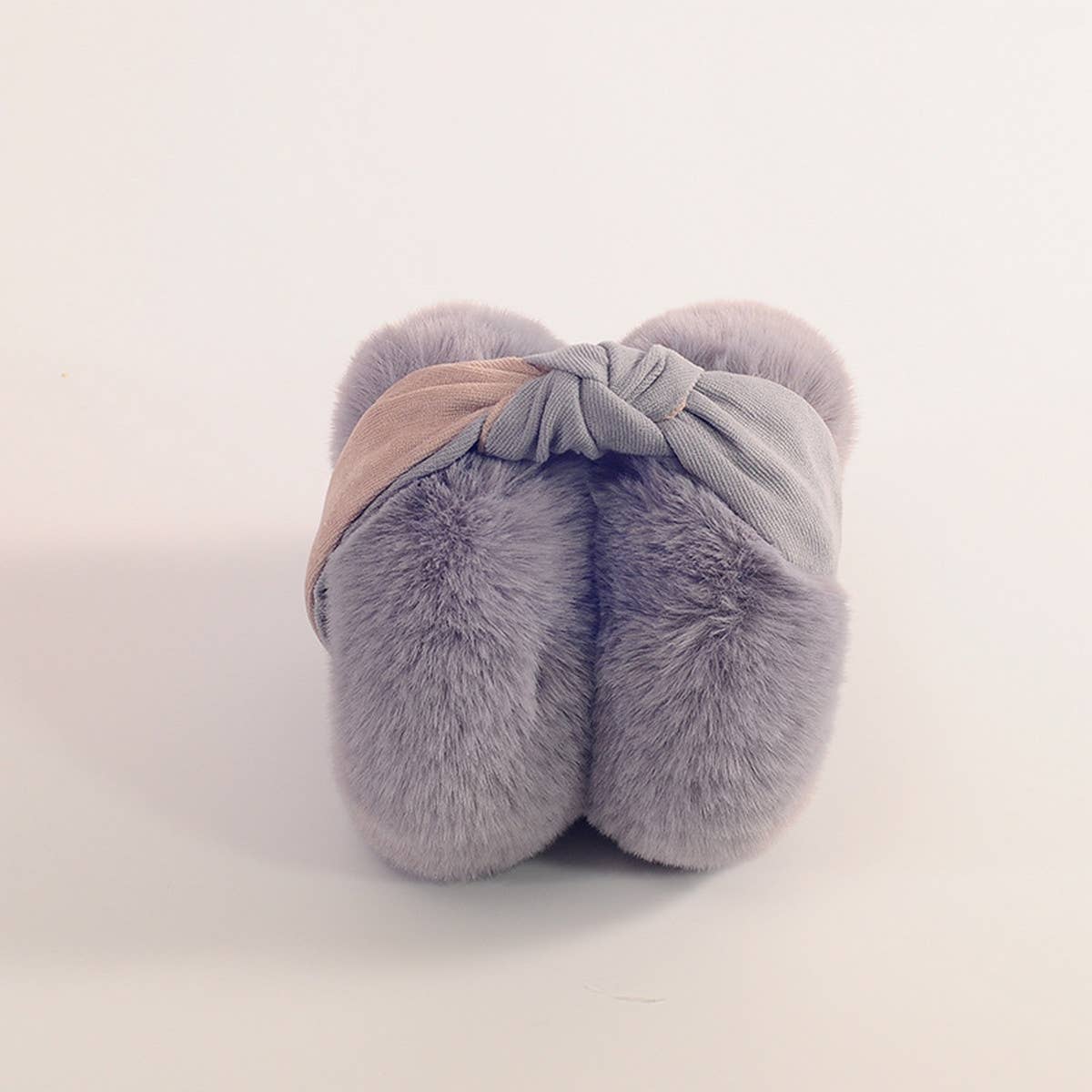 TWO-COLOR CUTE ANTIFREEZE FOLDING EARMUFFS