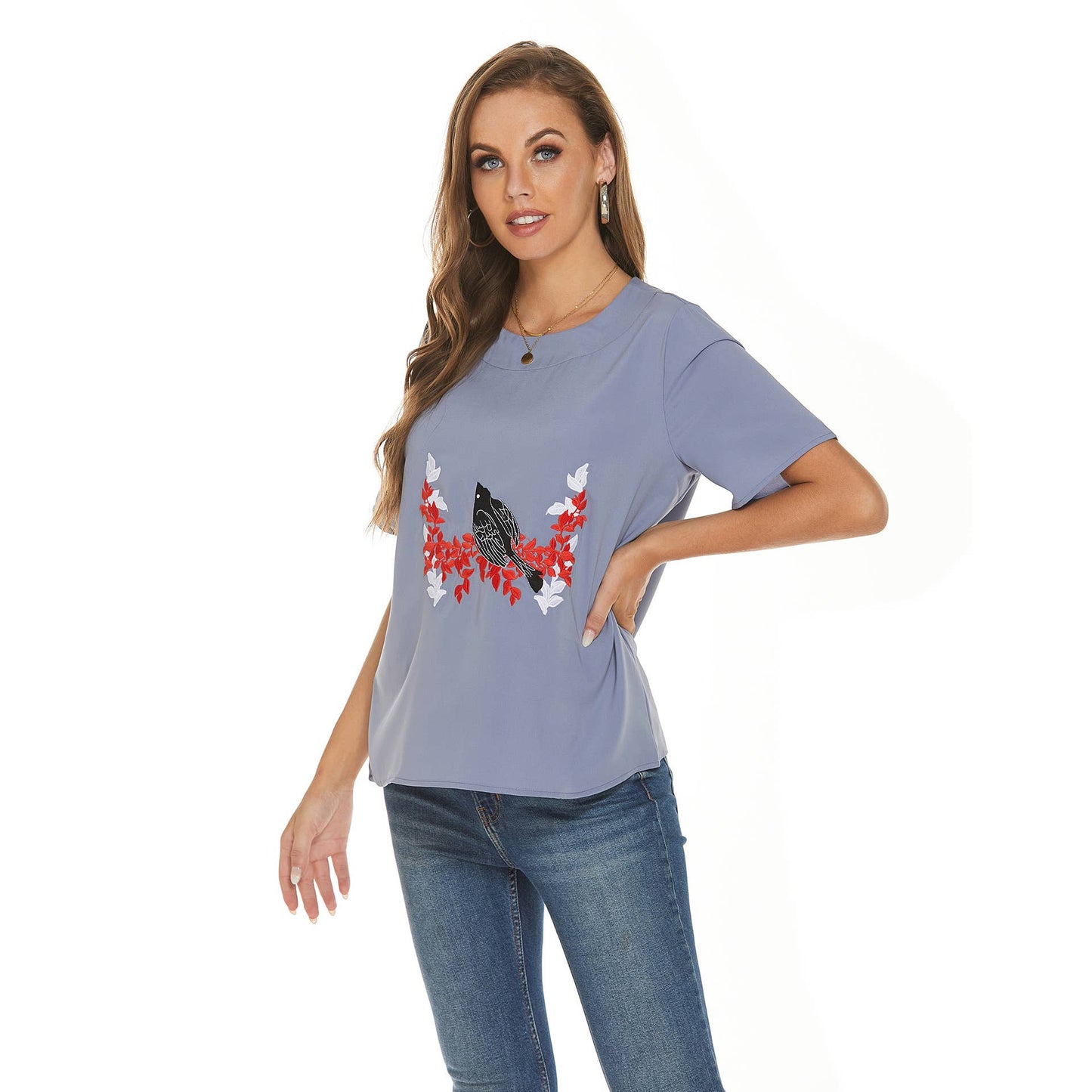 WOMEN'S CREW NECK SWEATSHIRT