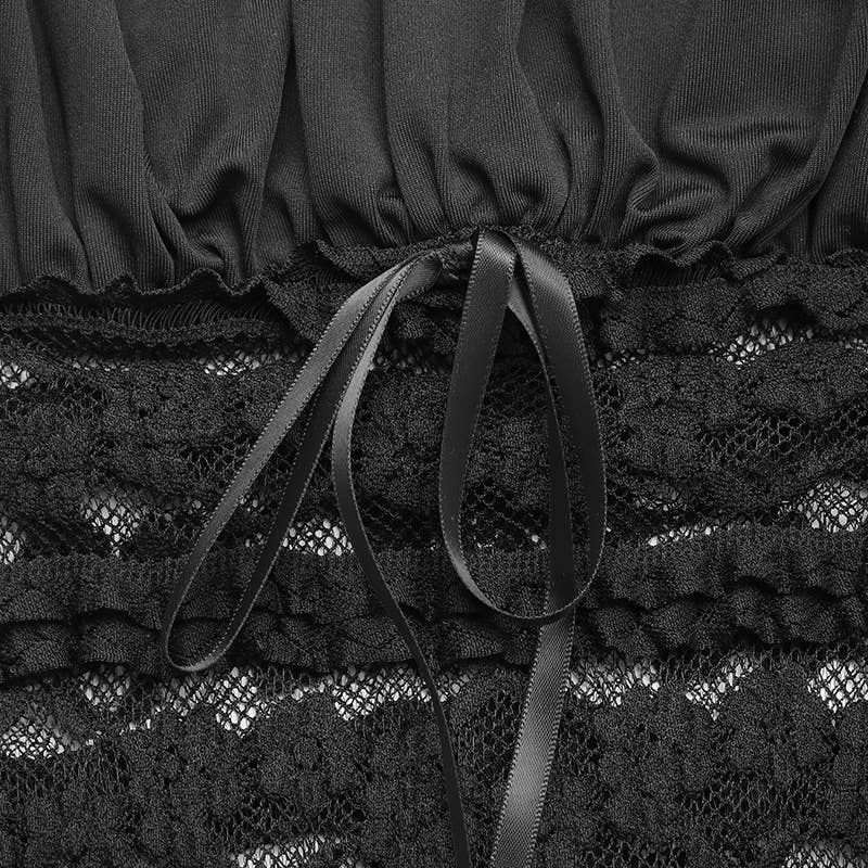 Slim Fit Sexy Chic Solid Lace Tank Top