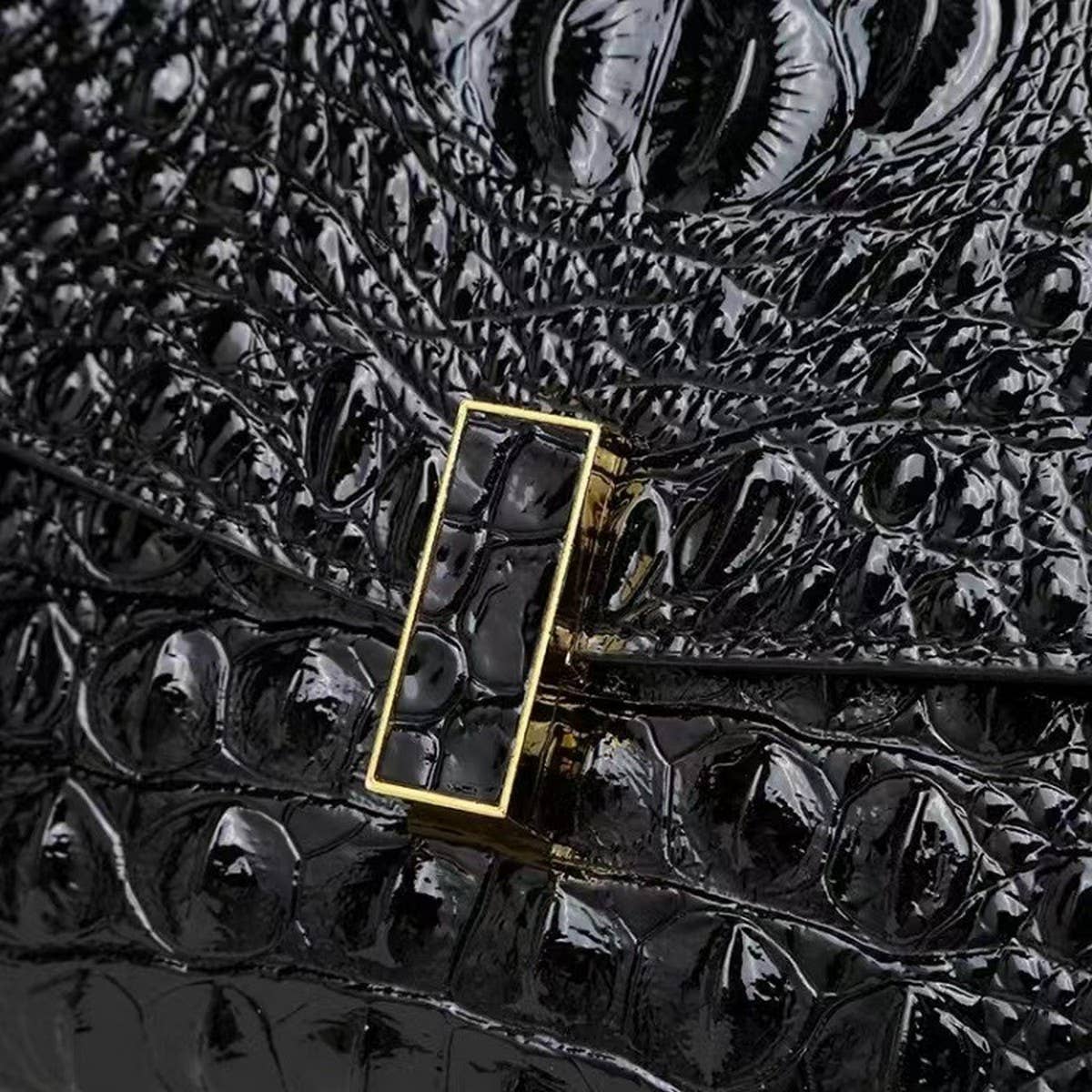 FASHION CASUAL CROCODILE BONE LADIES HANDBAG_CWAB3621