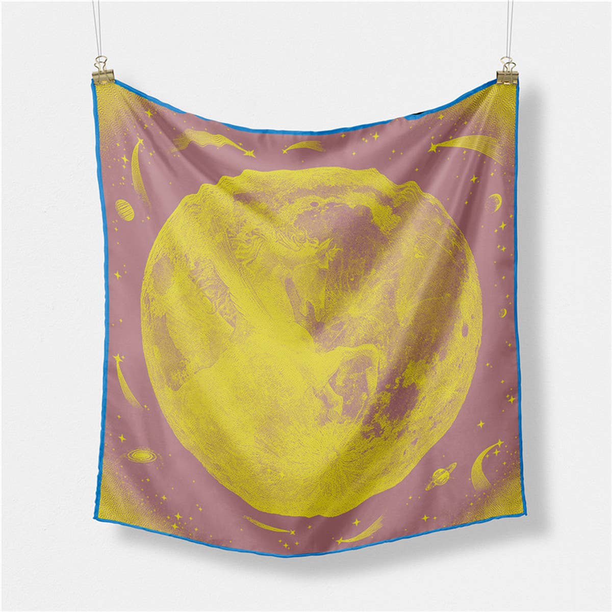 Travel Scarf - Versatile Starry Sky Printed Shawl