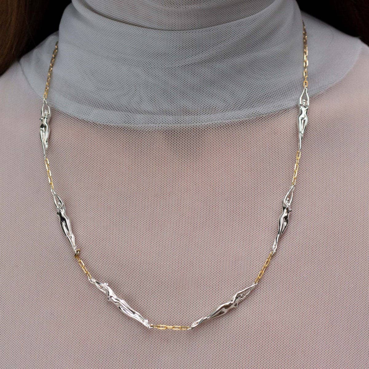 Fashion Creative Gold-plated Pendant Necklace_CWMM5332