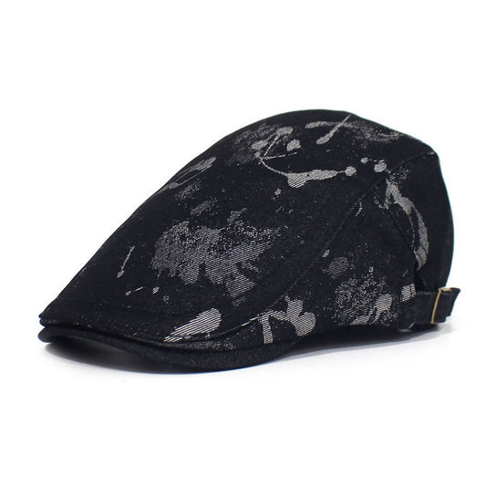 NEW STYLE PRINTED AND DYED TOURIST BERET_CWAB2918
