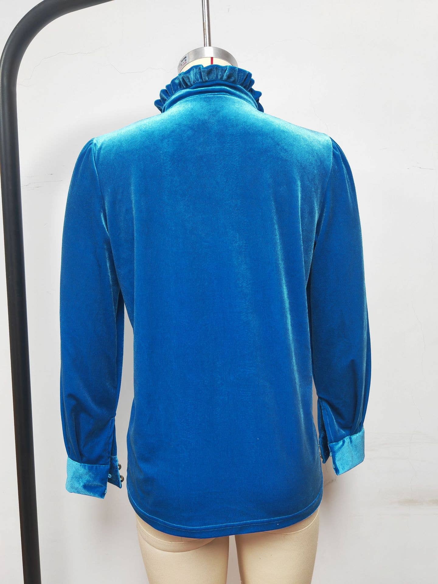 SEXY V-NECK LONG SLEEVE SHIRT IN CANARY