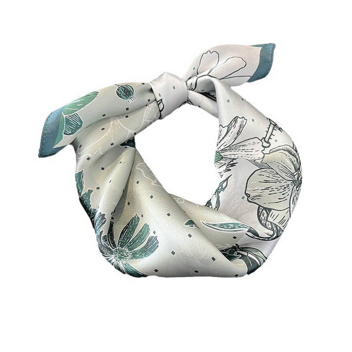 Silk Square Scarf for Women ? Spring & Fall Gift