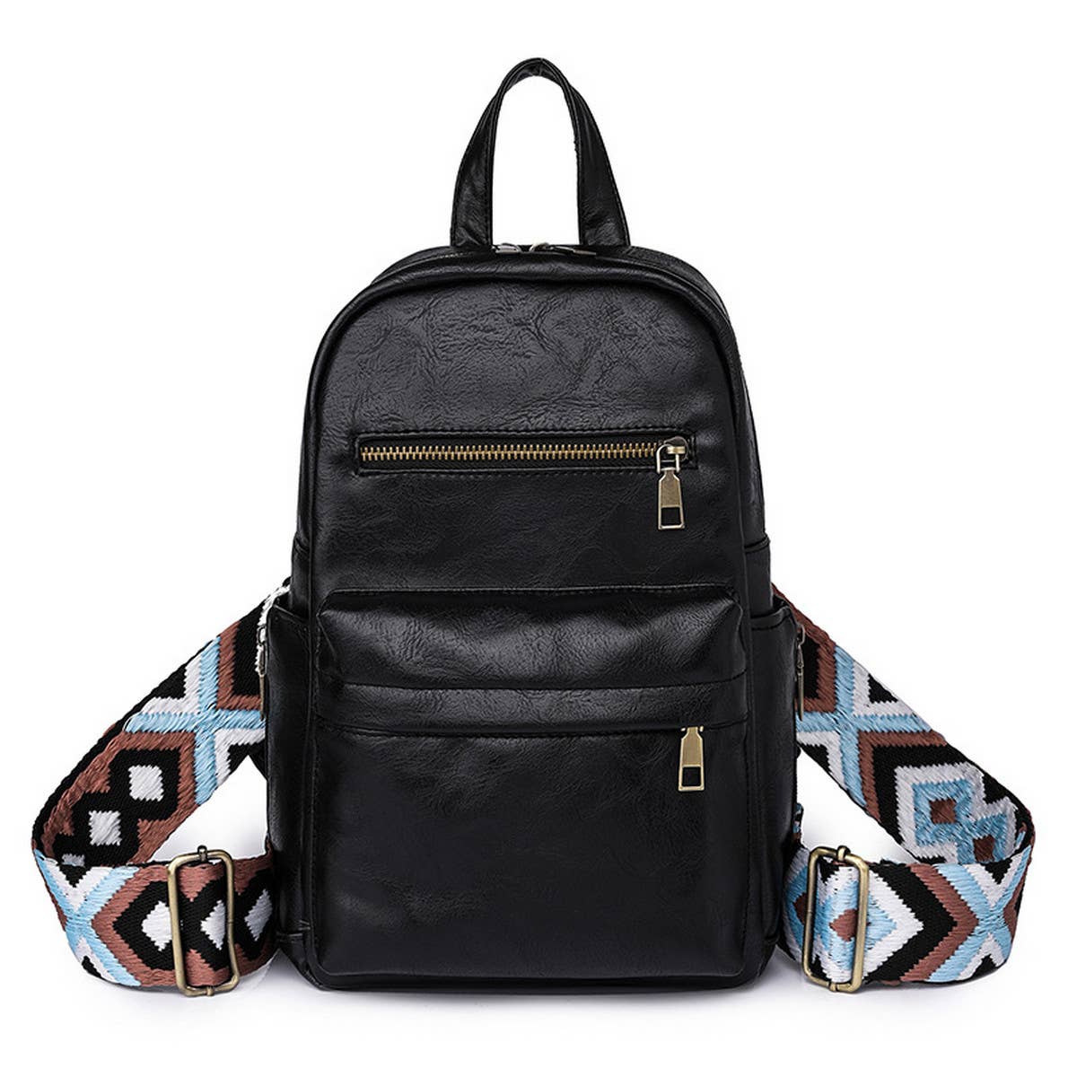LEISURE TRAVEL DUAL-PURPOSE CHEST BAG BACKPACK_CWAB2881