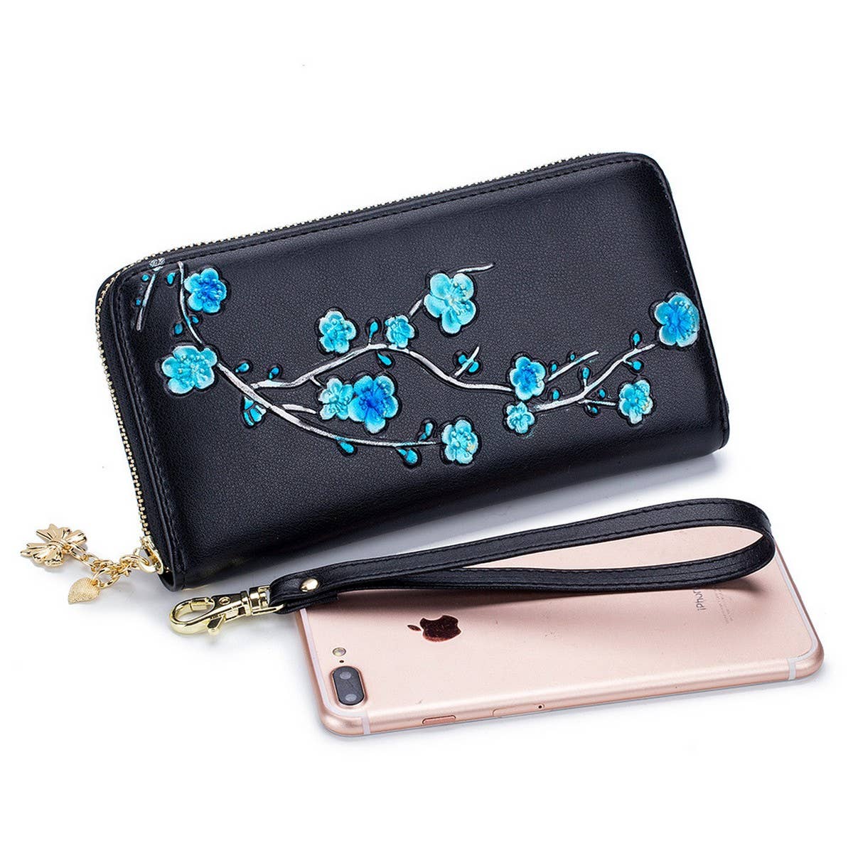 LARGE CAPACITY ETHNIC STYLE PAINTED LONG WALLET_CWAB3813