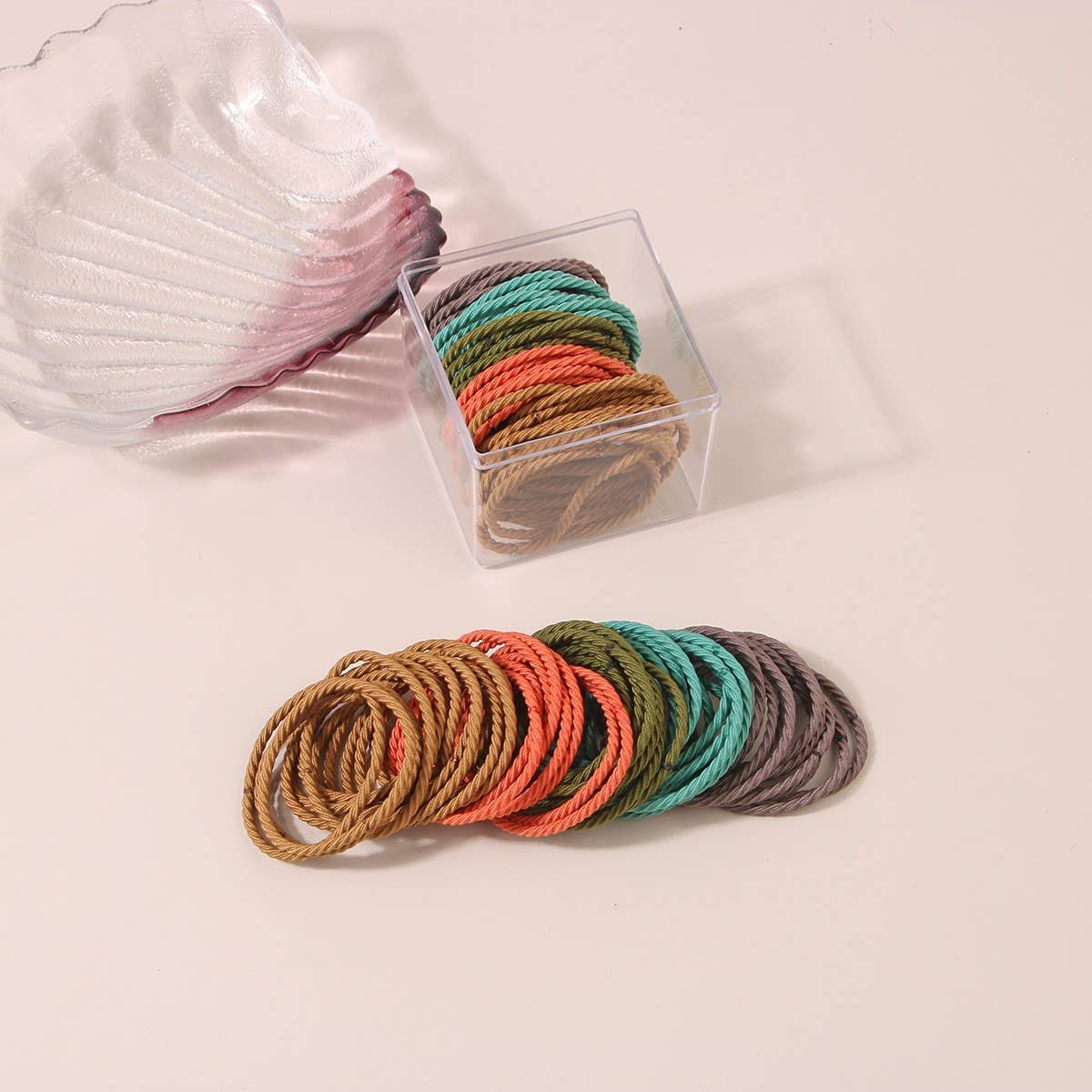 CWAHA07449_KOREAN ELASTIC HAIR TIE DURABLE BANDS FOR WOMEN