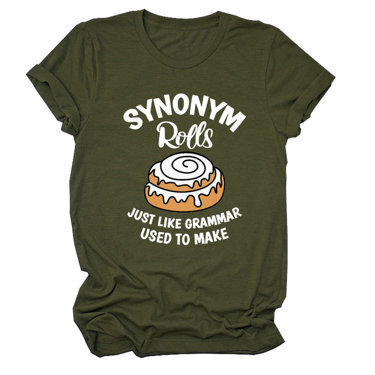 Loose Fit Women¡¯s T-Shirt with Cute Graphic