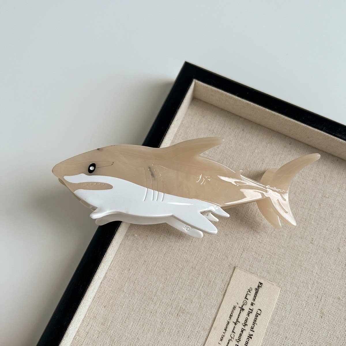 Shark series acetate hairpin, beach hairpin