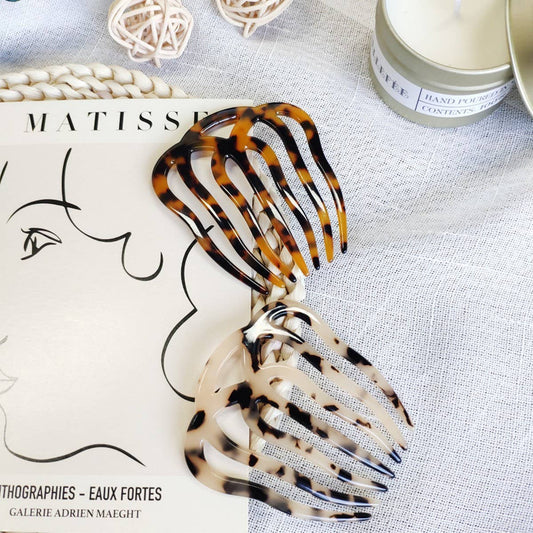 ACETATE HAIR COMB SEVEN TEETH INSERT COMB_CWAHA4205