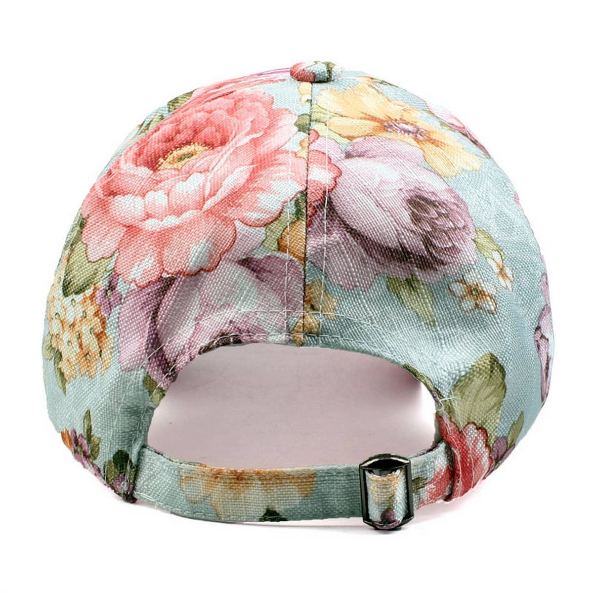 Breathable Floral Sun Hat Sweat-Baseball Cap_CWAH0955