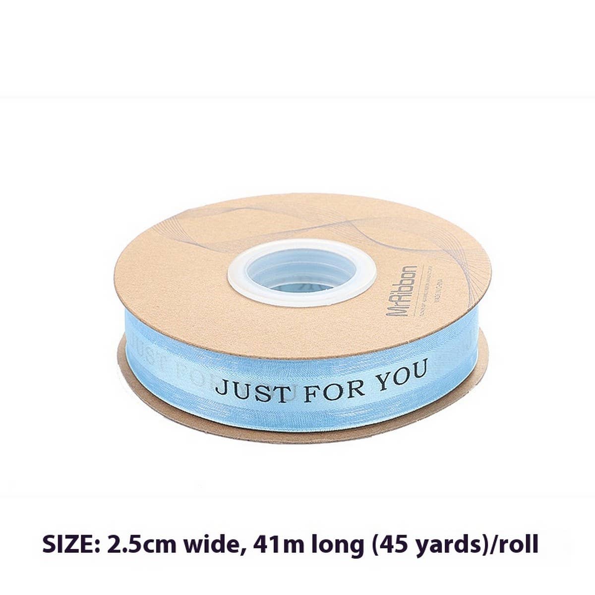 2.5CM FLOWER PACKAGING RIBBON BOW RIBBON_CWMM5784