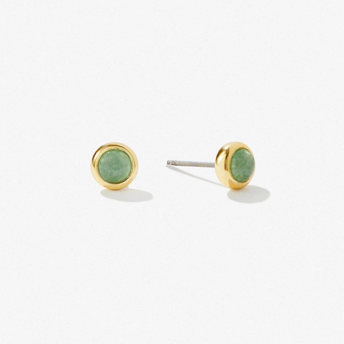 Trendy Natural Stone Stud Earrings for Women