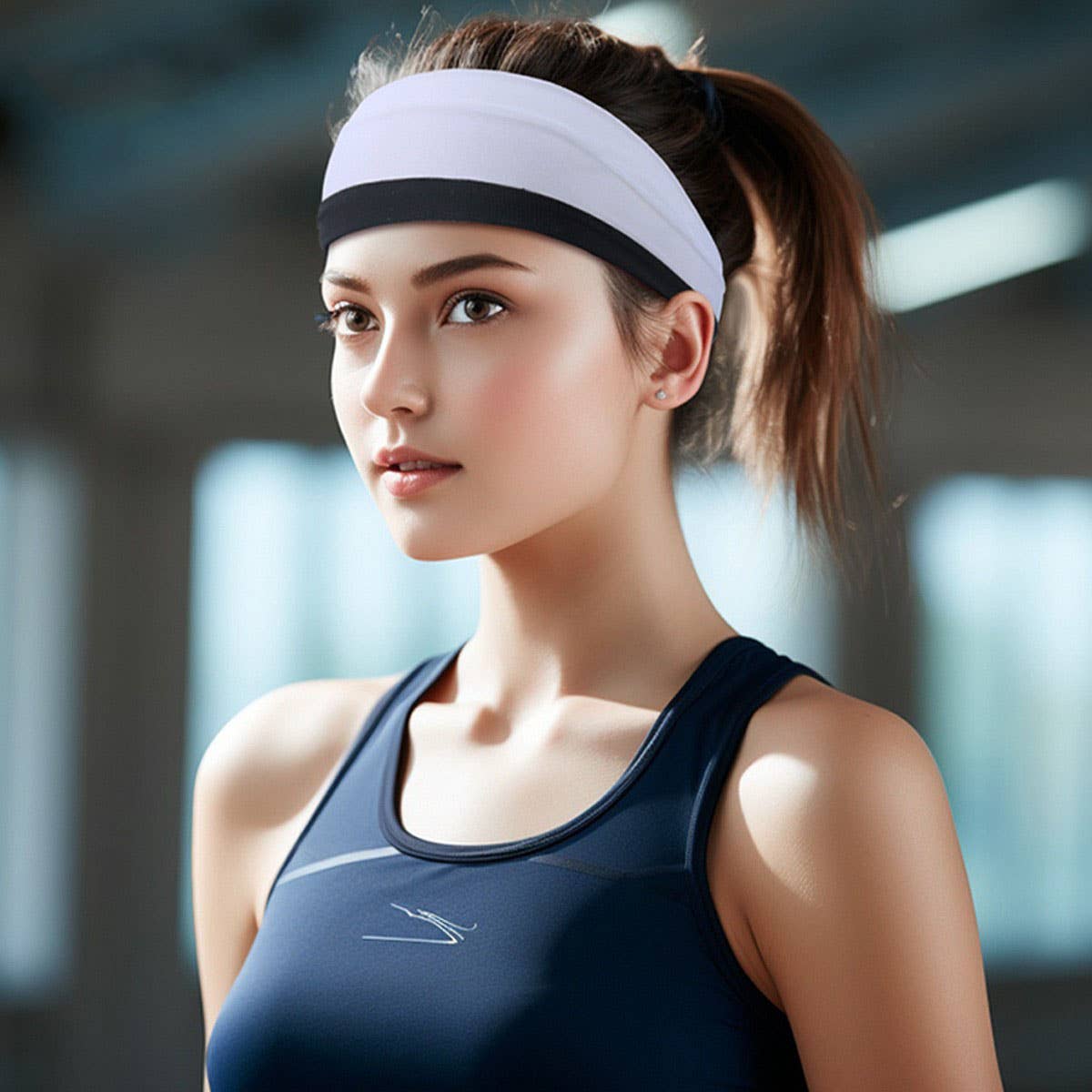 Sweat-Wicking Running Headband for Sports &Fitness