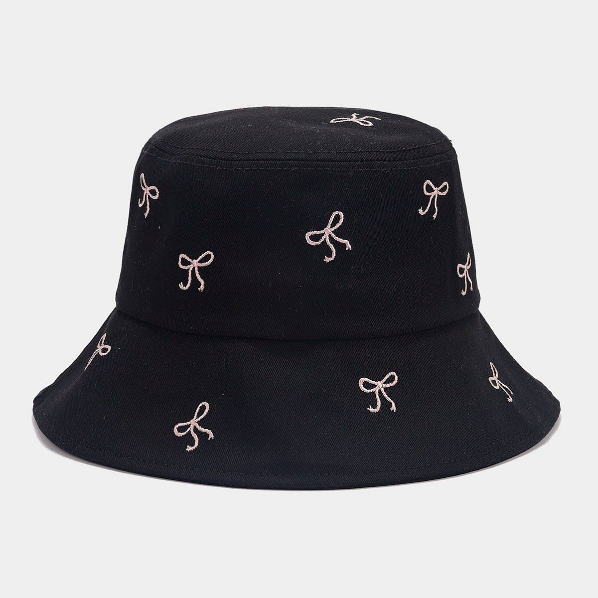 2024 NEW SIMPLE TRAVEL BOW BUCKET HAT_CWAH1569