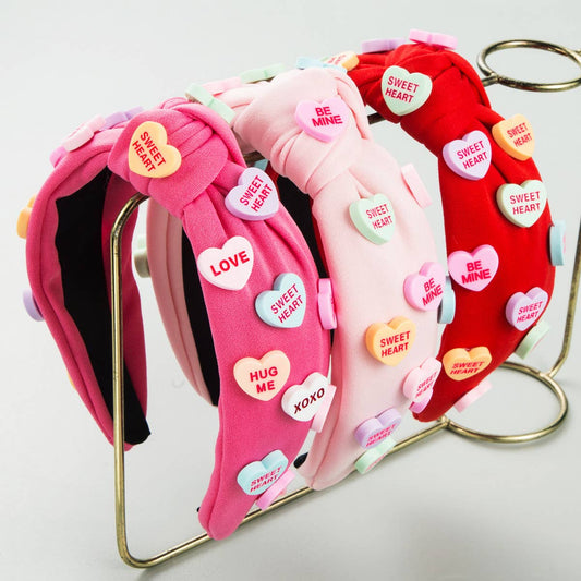 VALENTINE LETTER LOVE HEADBAND_CWAHA0819