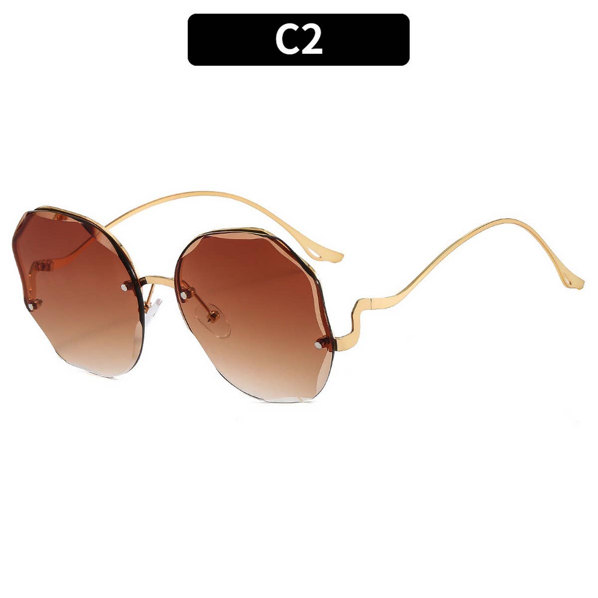 FASHIONABLE AND HIGH-END RIMLESS SUNGLASSES_CWASG0383